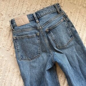 Everlane way high wide leg ankle jeans